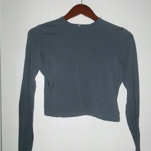 SKIMS Slate Long Sleeve Top